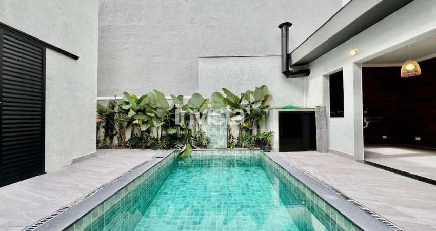 Casa com 3 quartos à venda no Embaré, Santos 