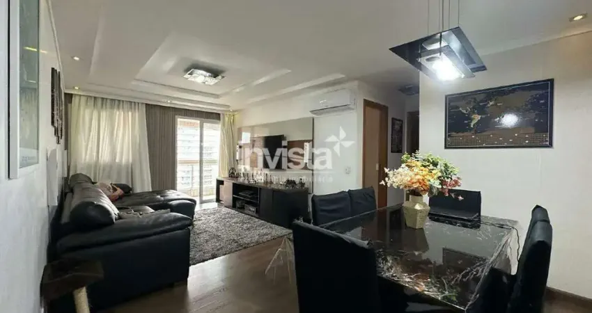 Apartamento com 2 quartos à venda no Gonzaga, Santos 