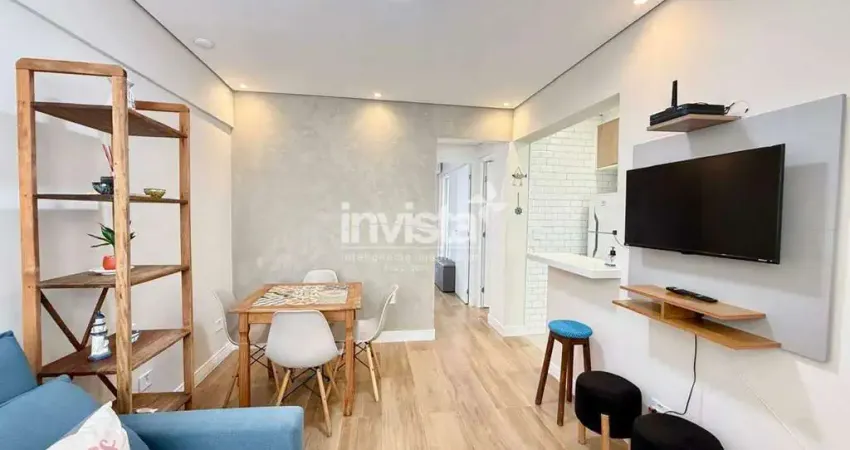 Apartamento com 1 quarto à venda no Gonzaga, Santos 