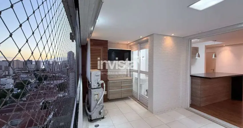 Apartamento com 2 quartos à venda no Ponta da Praia, Santos 