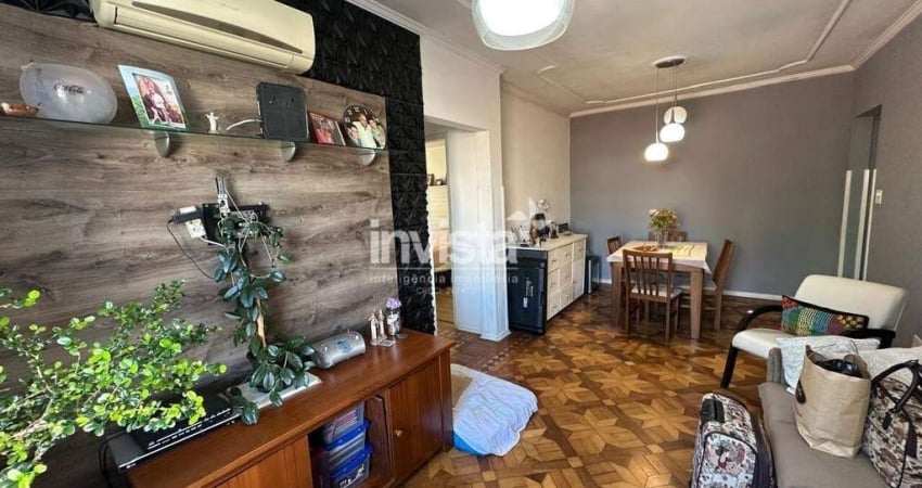Apartamento com 2 quartos à venda no Encruzilhada, Santos 