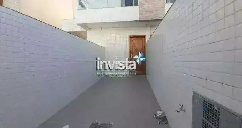 Casa com 3 quartos para alugar no Embaré, Santos