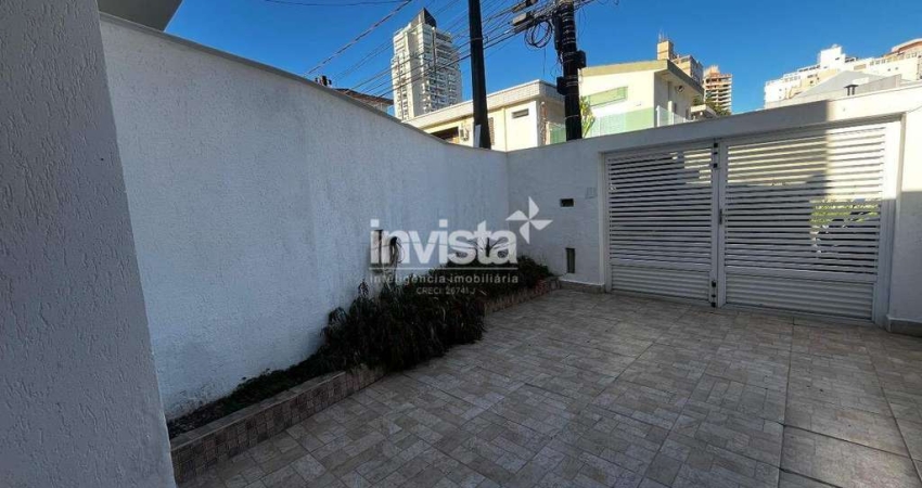 Casa com 3 quartos para alugar no Ponta da Praia, Santos 