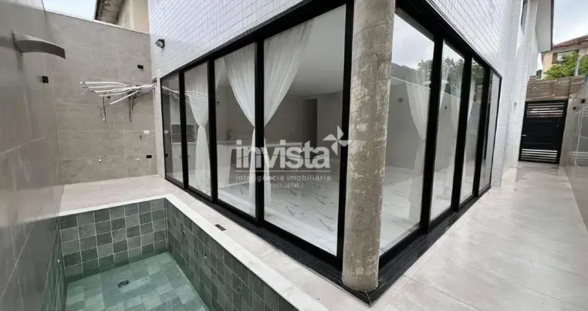 Casa com 3 quartos à venda no Marapé, Santos 