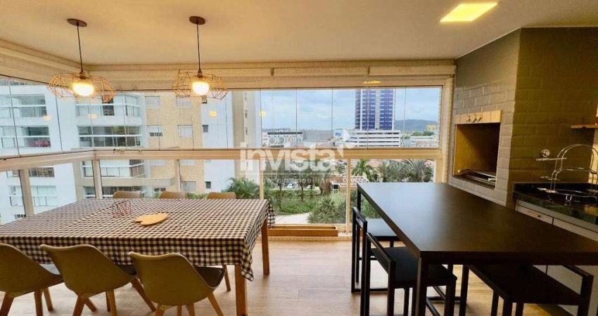 Apartamento com 3 quartos à venda no Ponta da Praia, Santos 