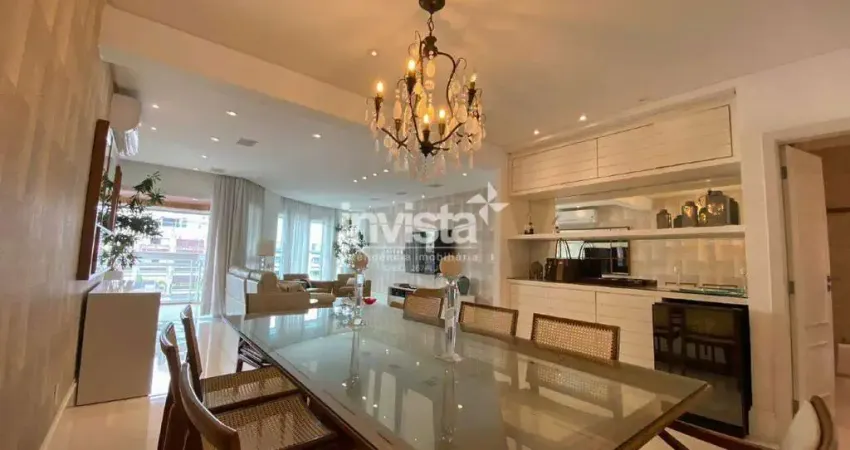 Apartamento com 4 quartos à venda no Gonzaga, Santos 
