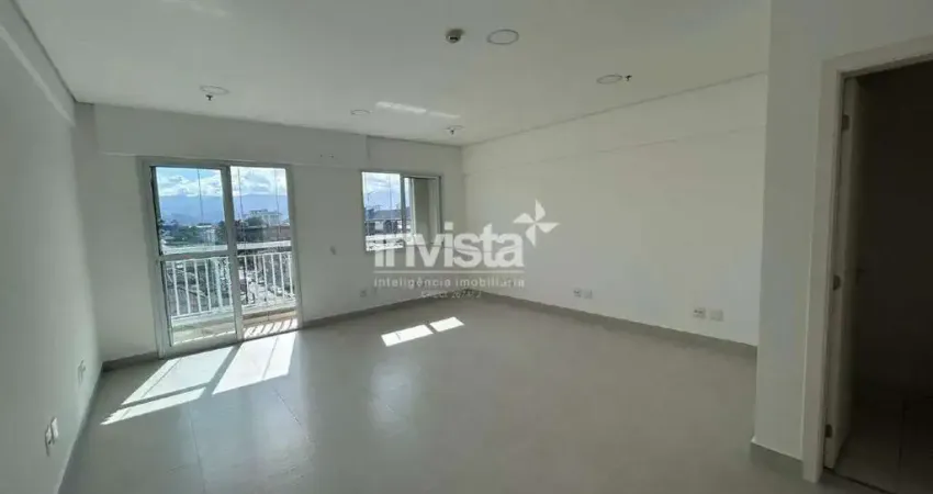 Sala comercial para alugar na Vila Mathias, Santos 