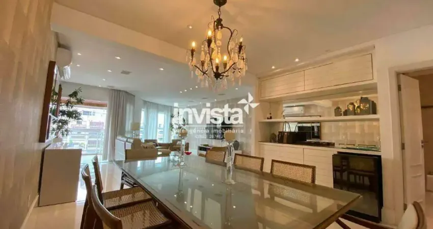 Apartamento com 4 quartos para alugar no Gonzaga, Santos 