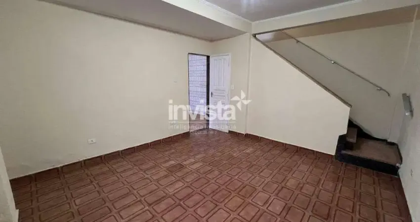 Casa com 2 quartos à venda no Macuco, Santos 