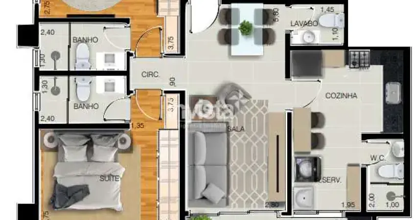 Apartamento à venda no bairro Embaré