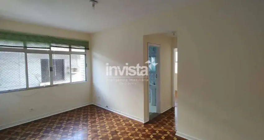 Apartamento com 2 quartos para alugar no Embaré, Santos 