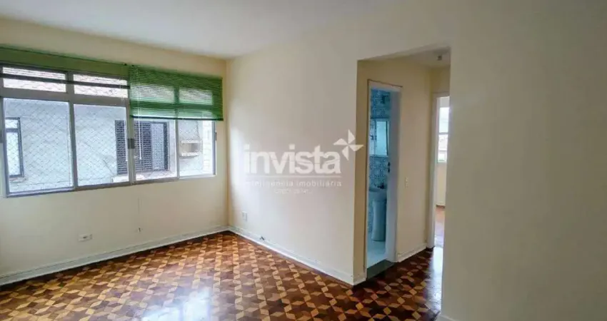 Apartamento com 2 quartos para alugar no Embaré, Santos