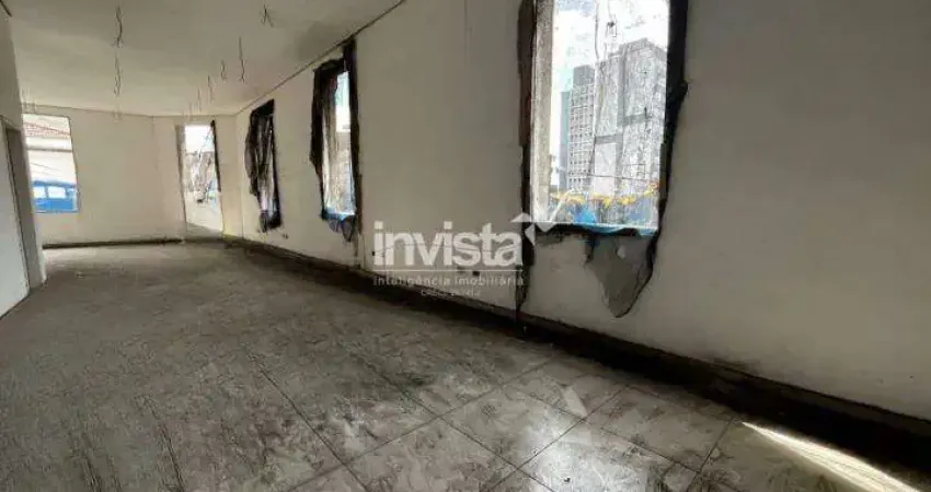 Sala comercial para alugar no Centro, Santos 
