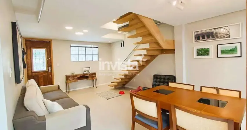 Casa com 3 quartos à venda no José Menino, Santos 