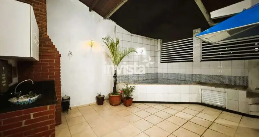 Casa com 3 quartos à venda no Embaré, Santos 