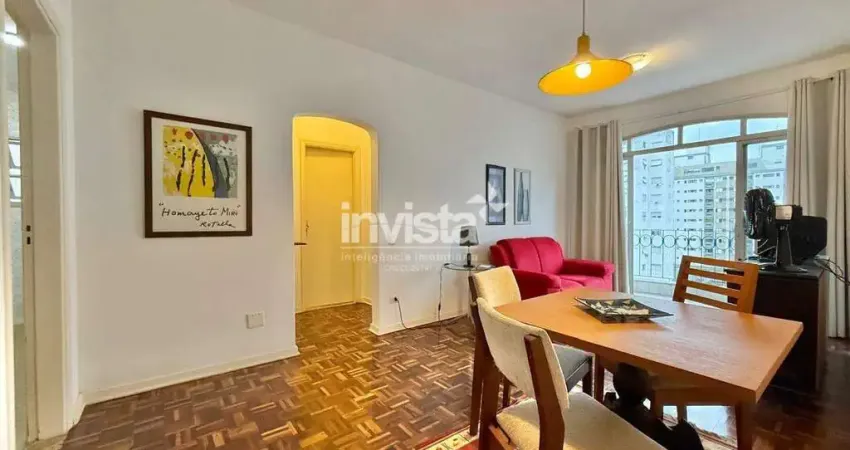 Apartamento com 1 quarto para alugar no Boqueirão, Santos 