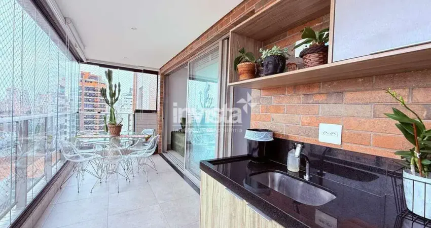 Apartamento com 1 quarto à venda na Aparecida, Santos 