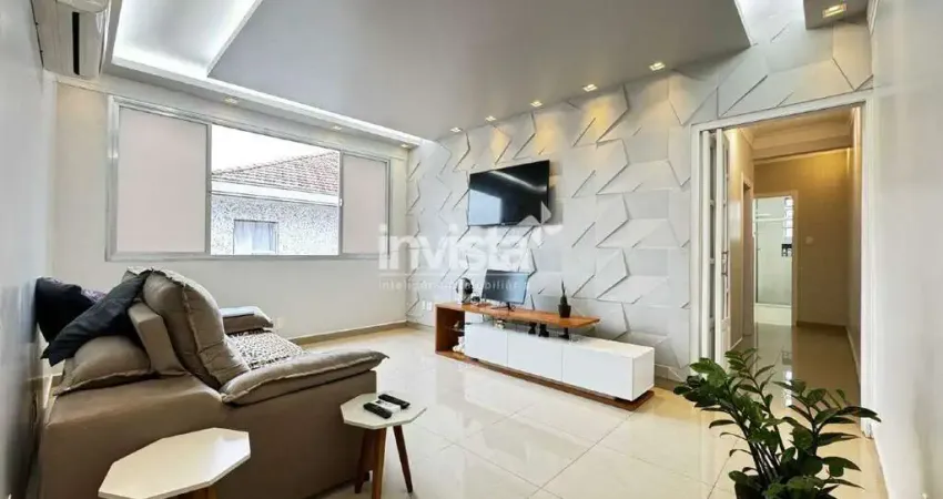 Apartamento com 2 quartos à venda no Ponta da Praia, Santos 