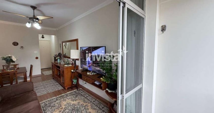 Apartamento com 1 quarto à venda no Embaré, Santos 