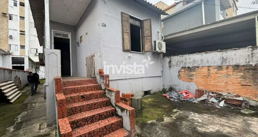 Terreno à venda no Ponta da Praia, Santos 