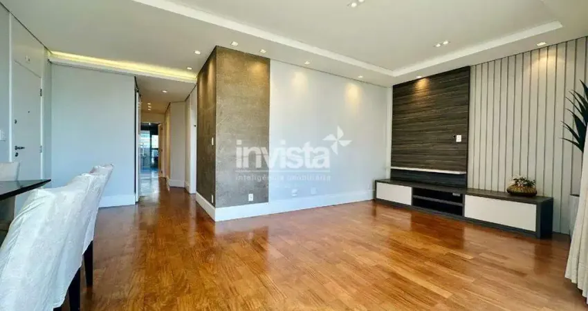 Apartamento com 3 quartos para alugar no Embaré, Santos 