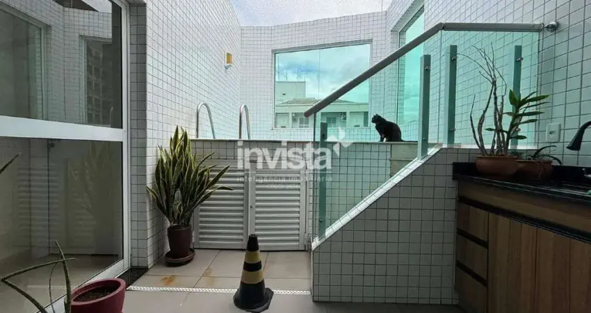 Cobertura com 2 quartos à venda no Marapé, Santos 