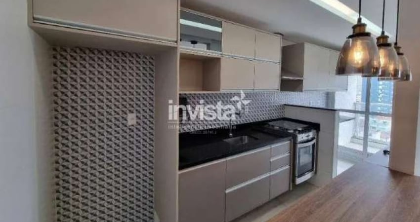 Apartamento com 1 quarto para alugar no Embaré, Santos 