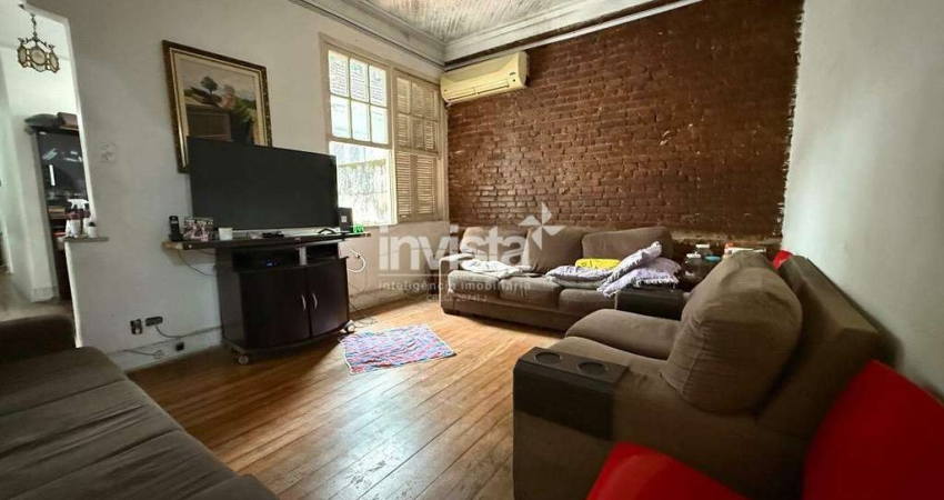 Casa com 2 quartos à venda na Vila Mathias, Santos 
