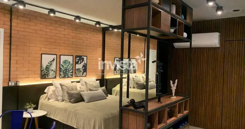 Studio mobiliado para locação na Ponta da Praia