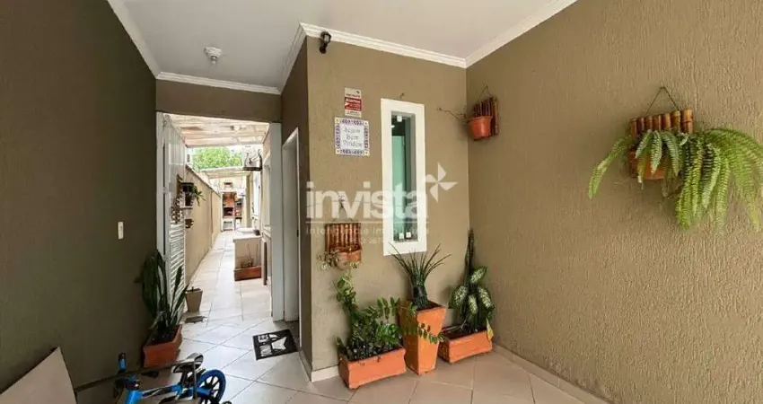 Casa com 2 quartos à venda na Aparecida, Santos 