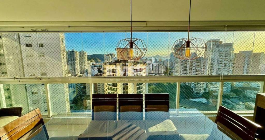 Apartamento com 3 quartos à venda no Ponta da Praia, Santos 