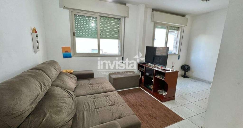 Apartamento com 1 quarto à venda no Embaré, Santos 