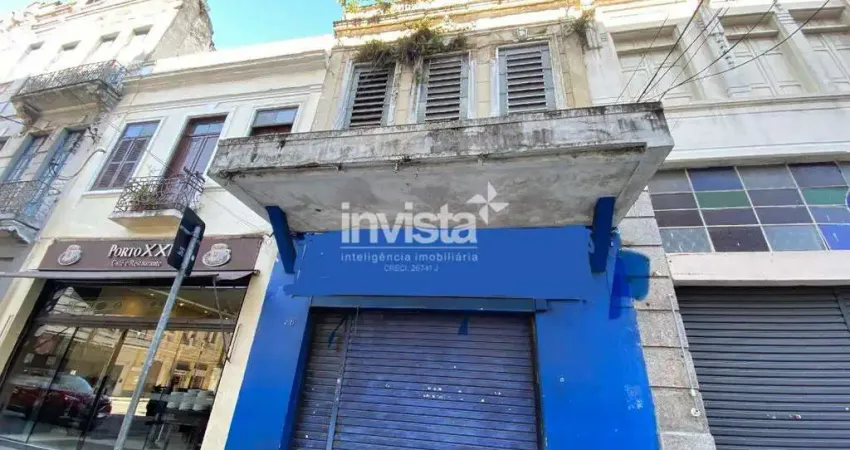 Ponto comercial para alugar no Centro, Santos 