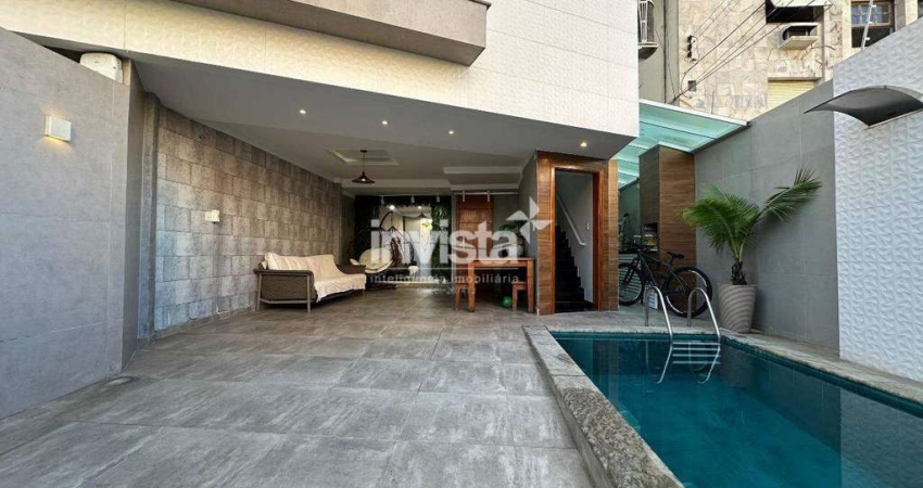 Casa com 2 quartos à venda no Campo Grande, Santos 