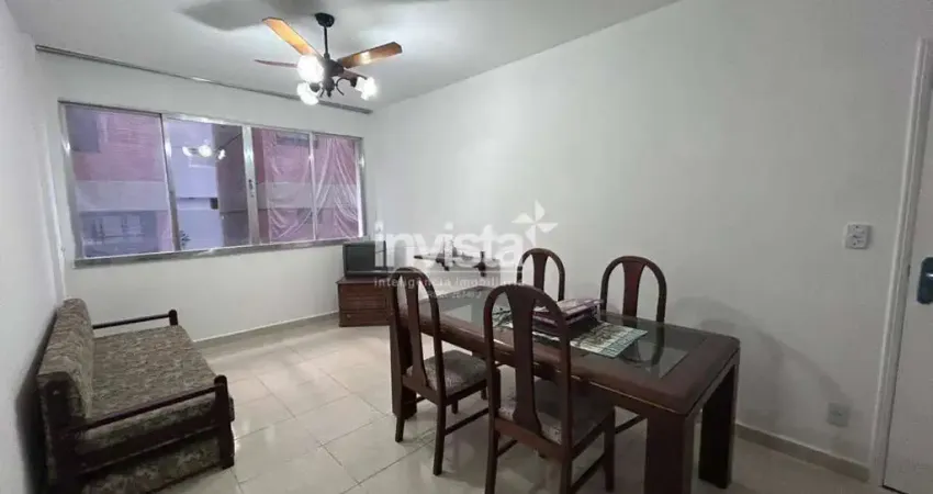 Apartamento com 3 quartos para alugar no Boqueirão, Santos 