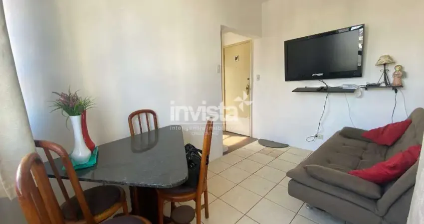 Apartamento com 1 quarto para alugar no Ponta da Praia, Santos 