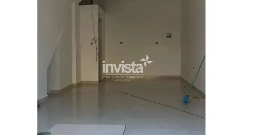 Ponto Comercial / Loja para Alugar no Macuco em Santos