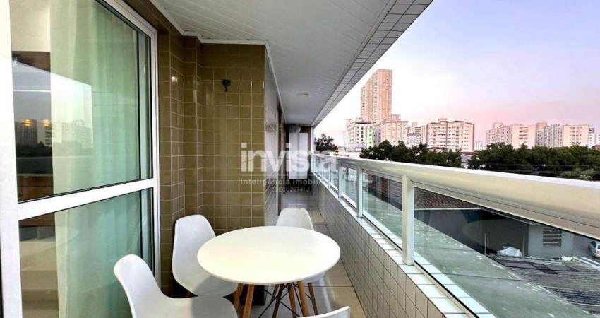 Apartamento com 2 quartos à venda no Campo Grande, Santos 