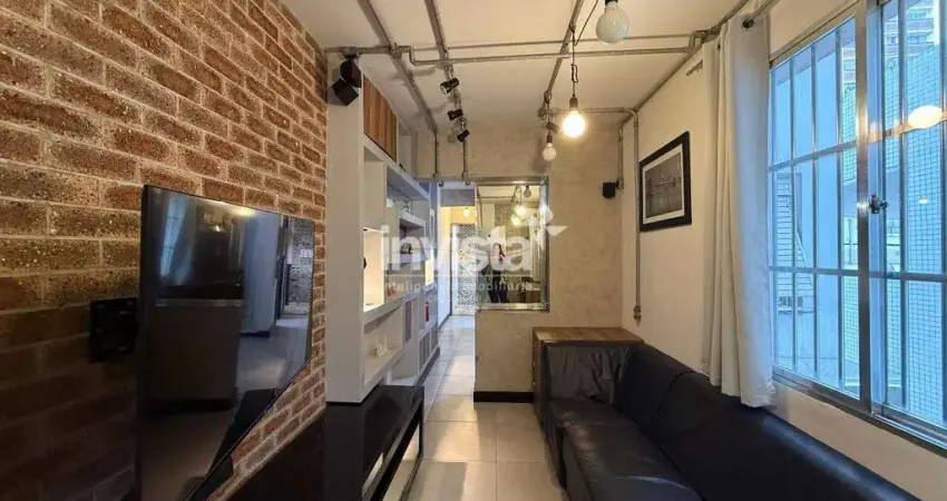 Apartamento com 1 quarto à venda no Boqueirão, Santos 