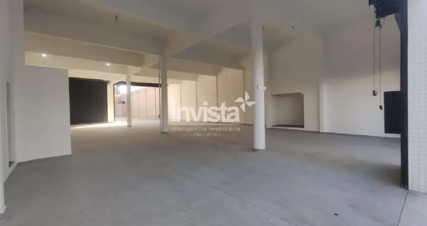 Ponto comercial para alugar na Vila Mathias, Santos 