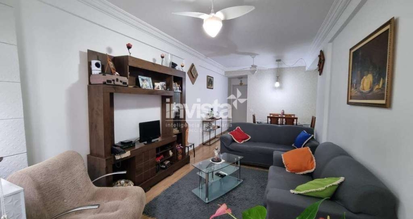 Apartamento com 2 quartos à venda no Aparecida, Santos 