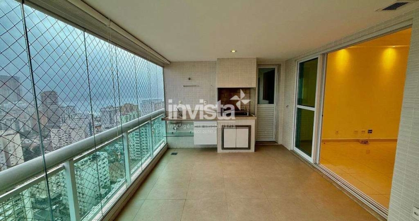 Apartamento com 3 quartos à venda no Aparecida, Santos 