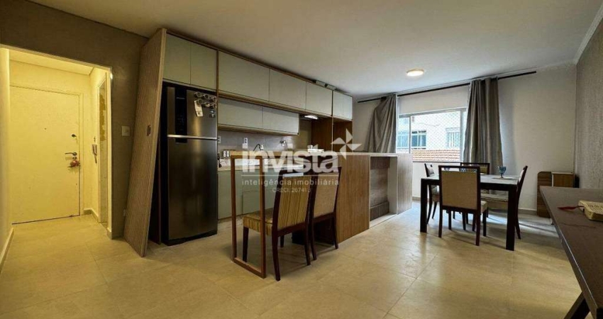 Apartamento com 2 quartos para alugar no Campo Grande, Santos 