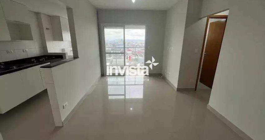 Apartamento com 2 quartos para alugar na Vila Mathias, Santos 