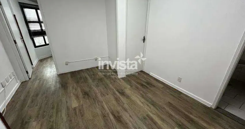 Sala comercial para alugar na Aparecida, Santos 