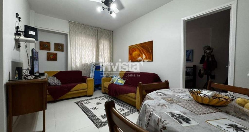 Apartamento com 1 quarto à venda no Embaré, Santos 