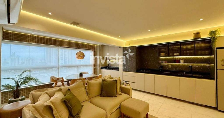 Apartamento com 2 quartos à venda no Ponta da Praia, Santos 