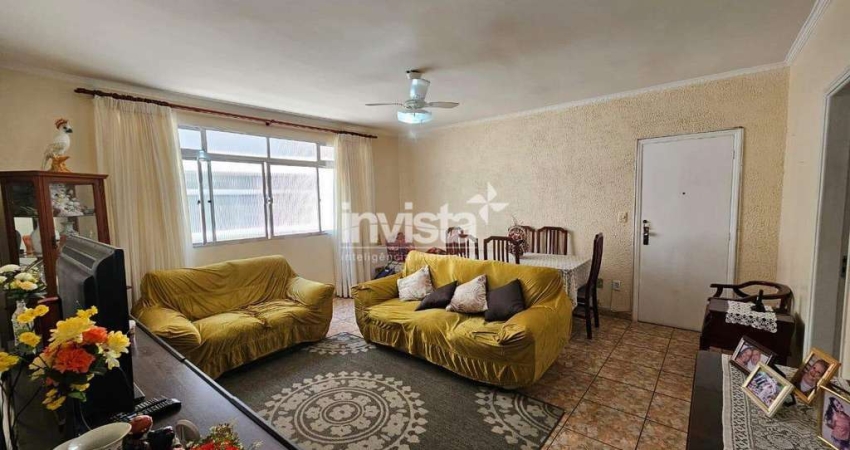 Apartamento com 3 quartos à venda no Embaré, Santos 