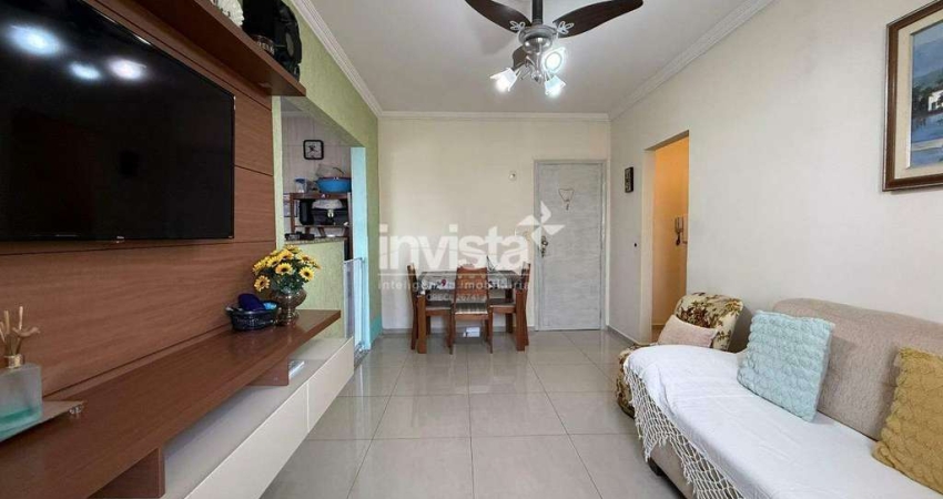 Apartamento com 2 quartos à venda no Encruzilhada, Santos 