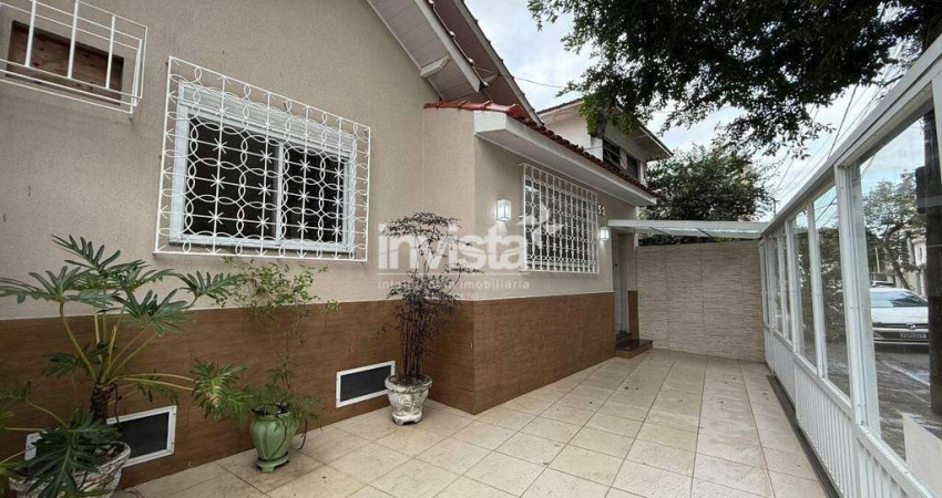 Casa com 4 quartos para alugar no Encruzilhada, Santos 
